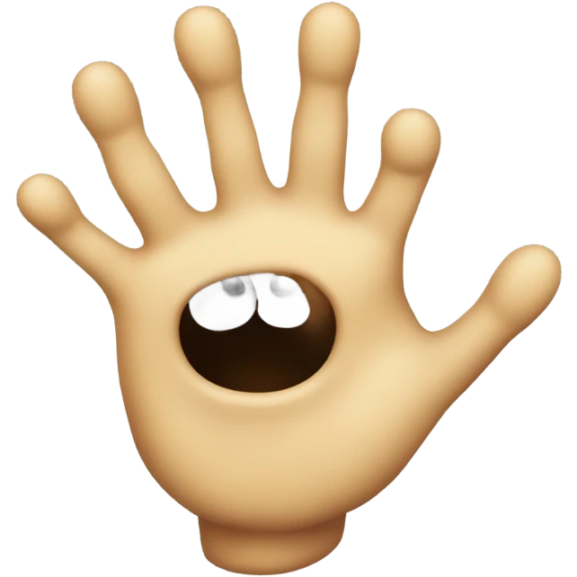 Thing hand emoji