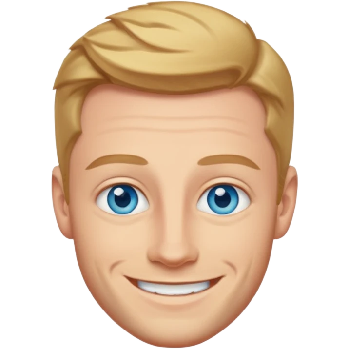 James Hewfield with blue eyes emoji