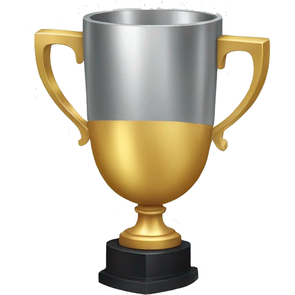 A trophy emoji