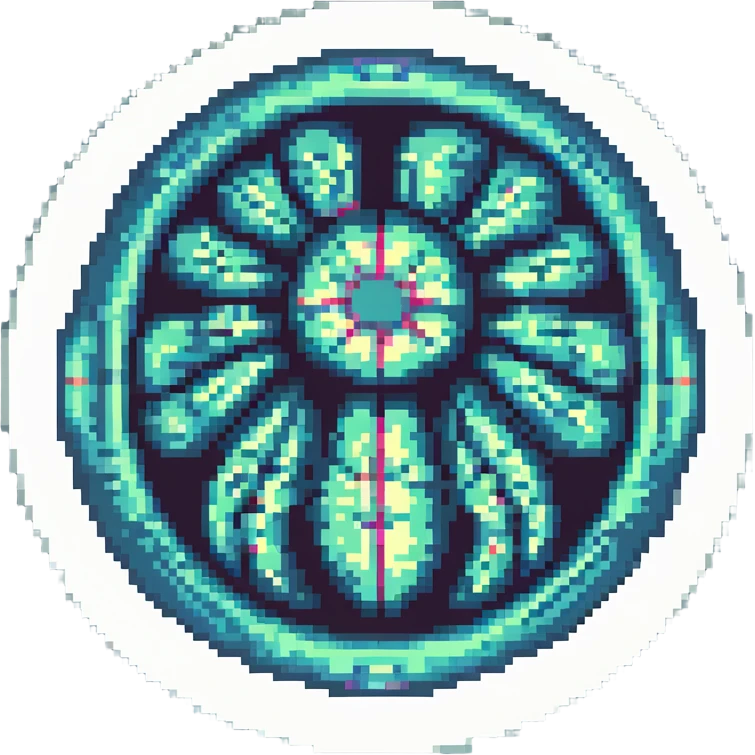 MRI embryo digital fetal small shape in otherworldly bubble emoji