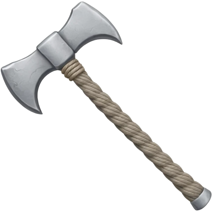 simple stone axe, tied with rope emoji