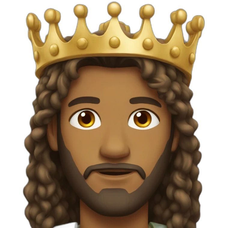 Avatar of king emoji