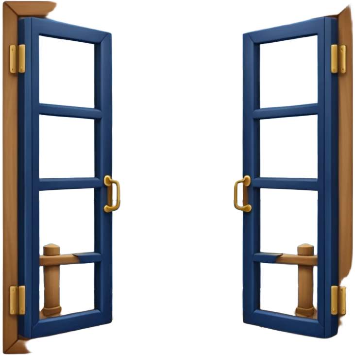 A navy Window emoji