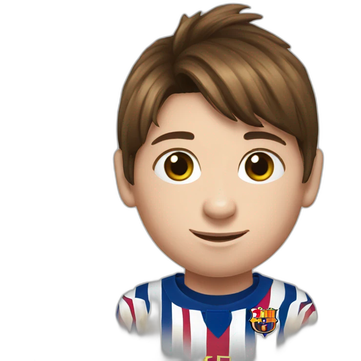 messi en fille emoji