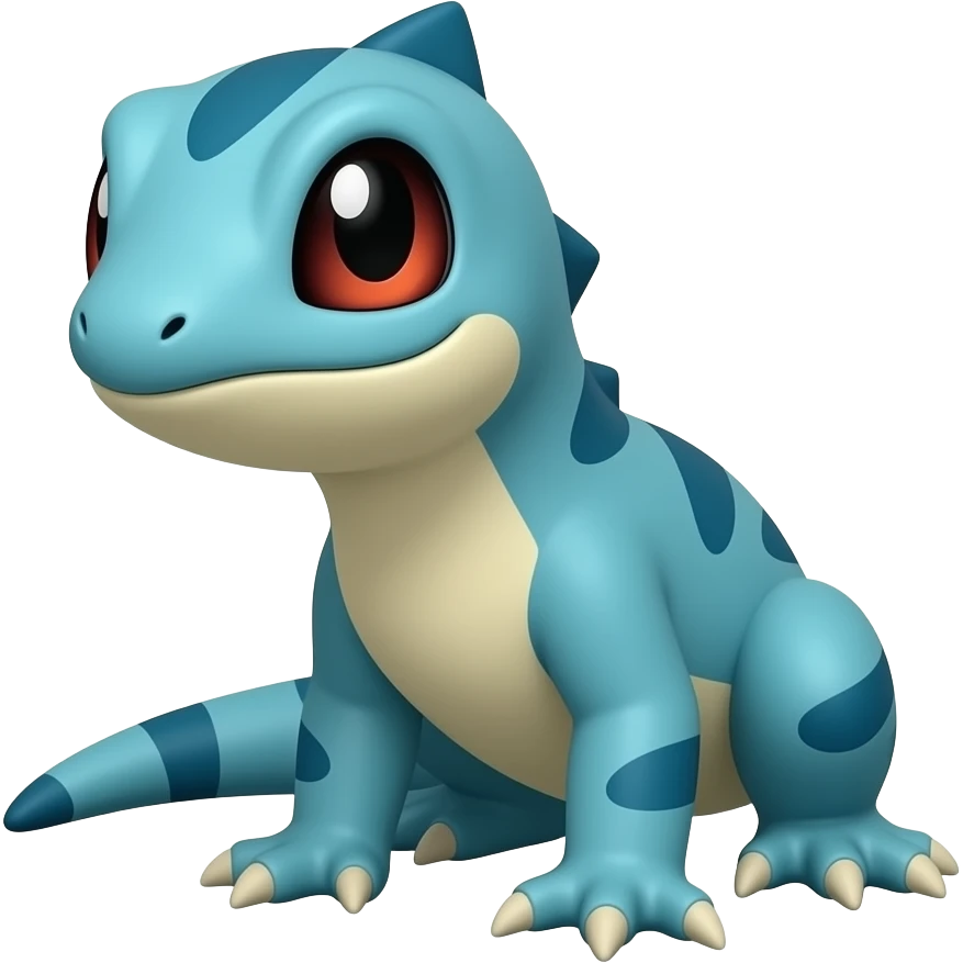 blue lizard fakemon final form emoji