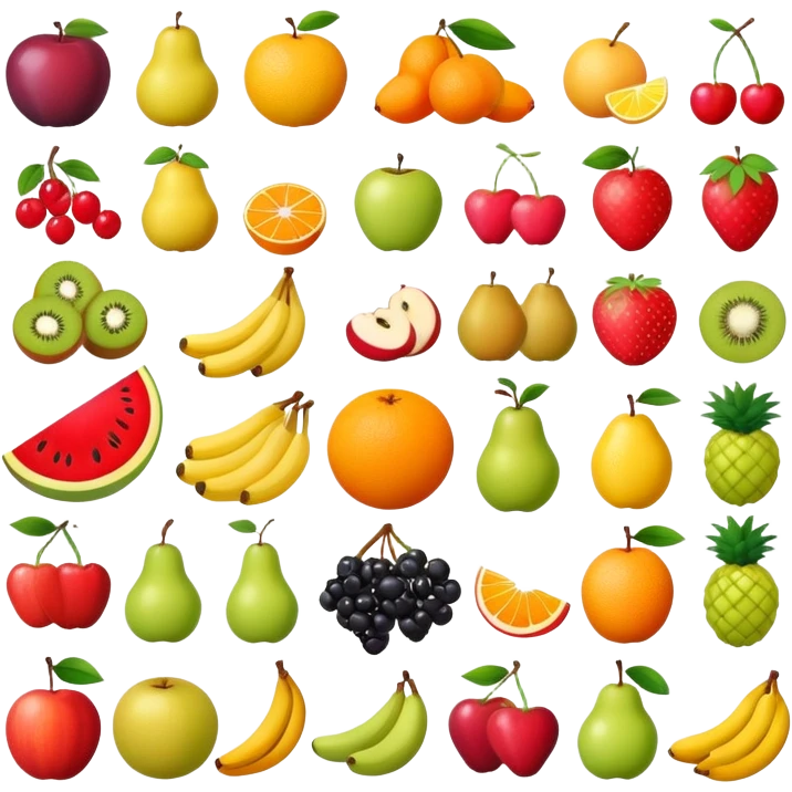 fruits emoji
