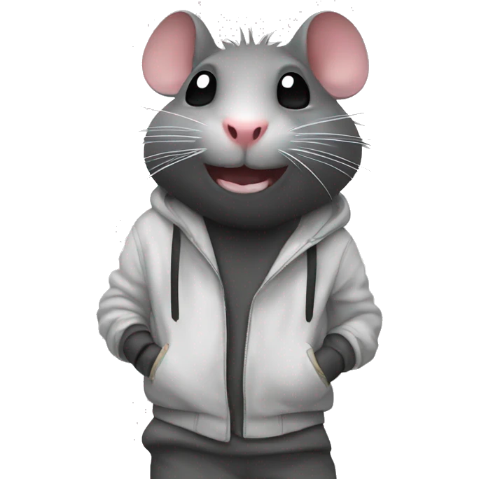 Rat at a rave  emoji