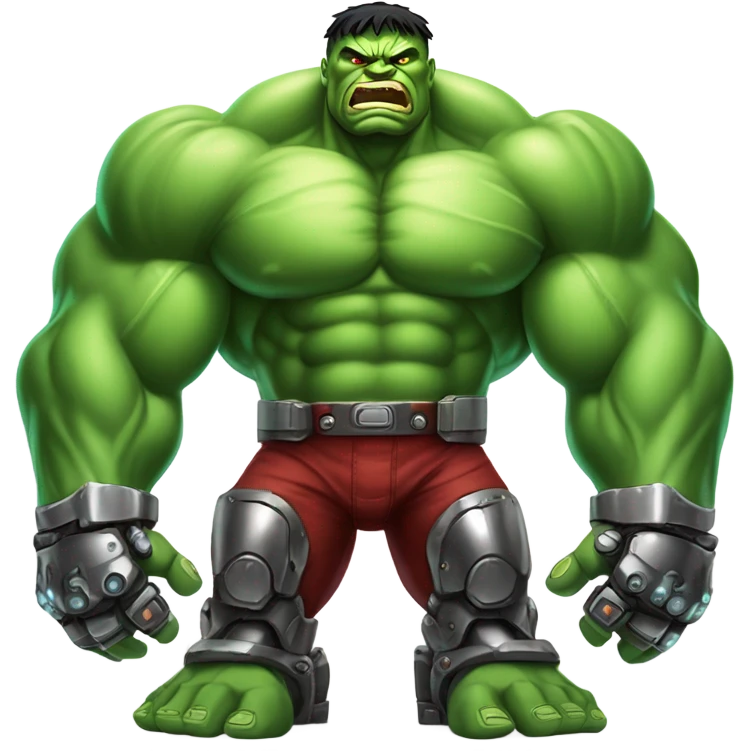 Terminator Hulk emoji