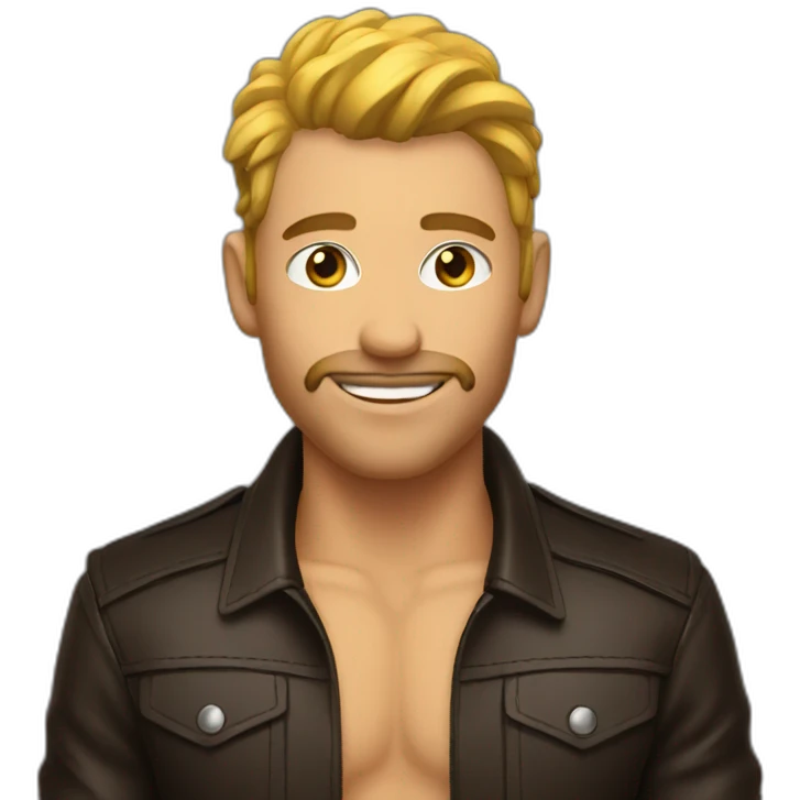 Leather gay emoji