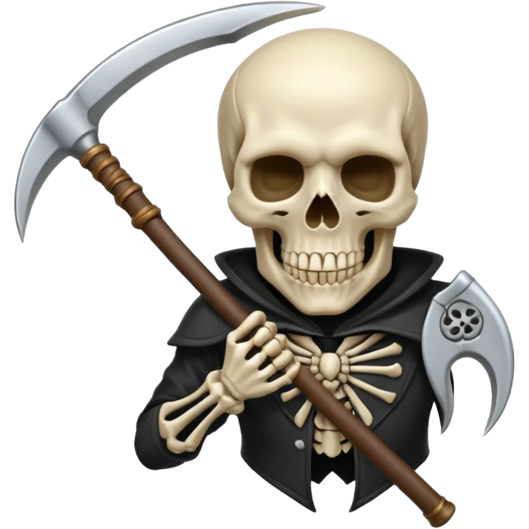 skull scythe emoji