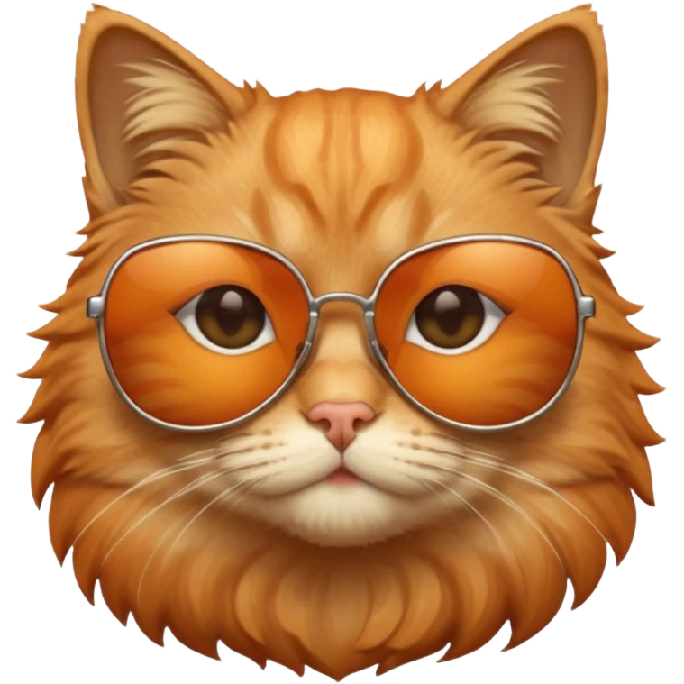 Cat wearing sunglasses emoji