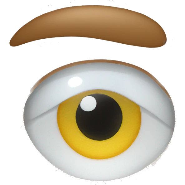prescription contact lens case emoji
