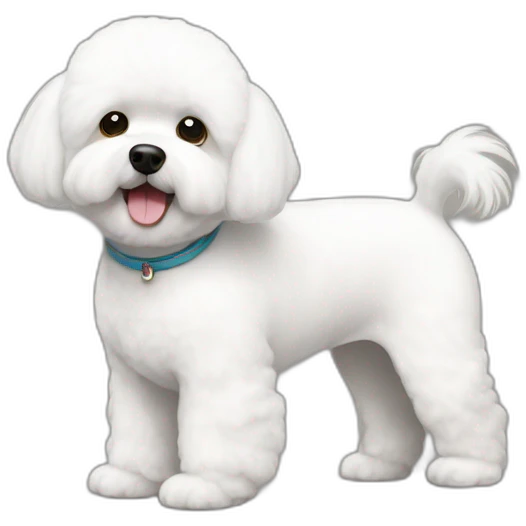 bichon frise emoji