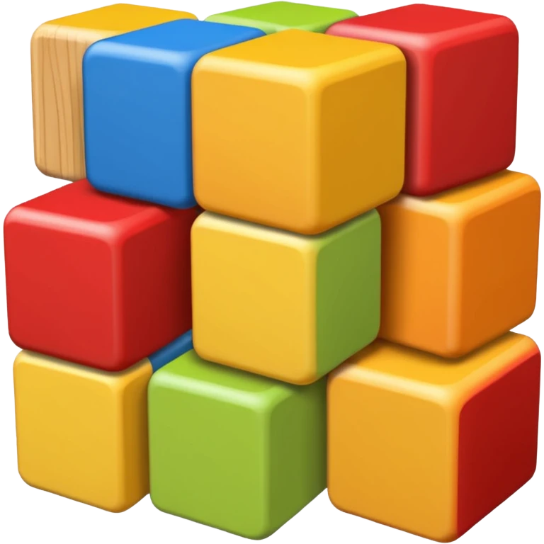 Wooden blocks  emoji
