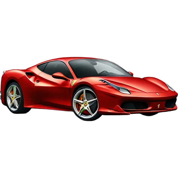Ferrari luxuoso emoji
