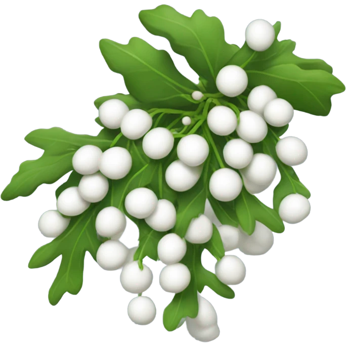 Mistletoe emoji