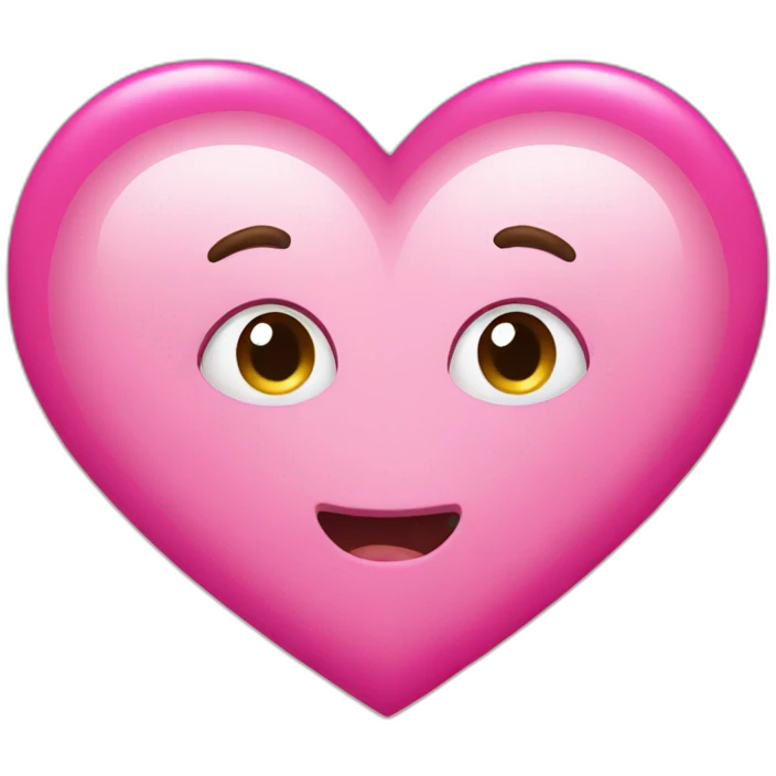 Pink-heart emoji
