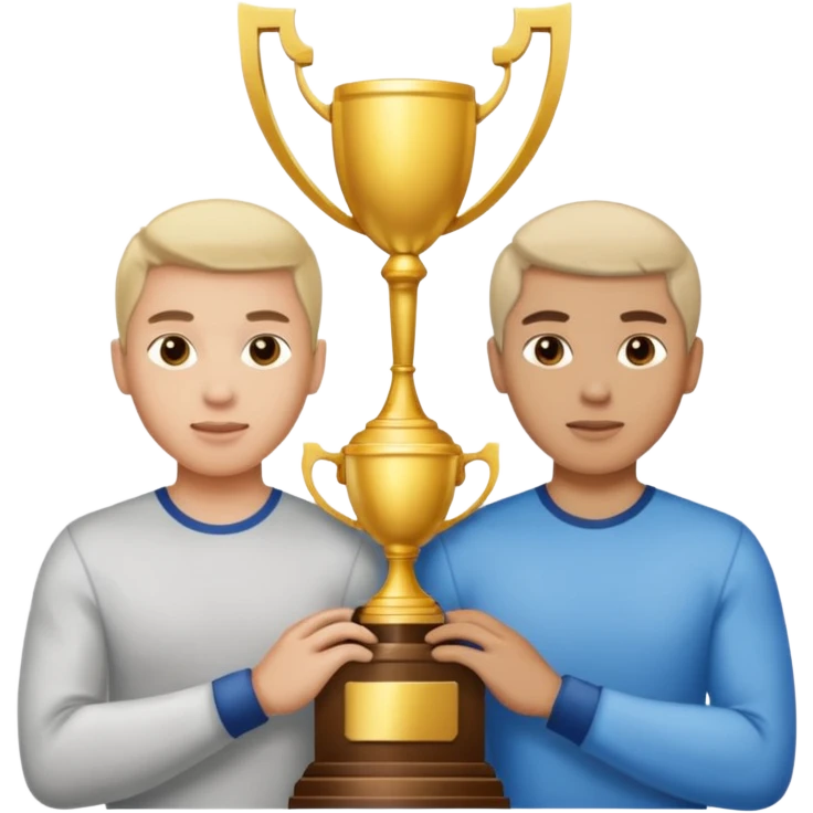 Versus / Duel : deux joueurs + VS, trophée/podium, ou deux écrans avec même objectif. emoji