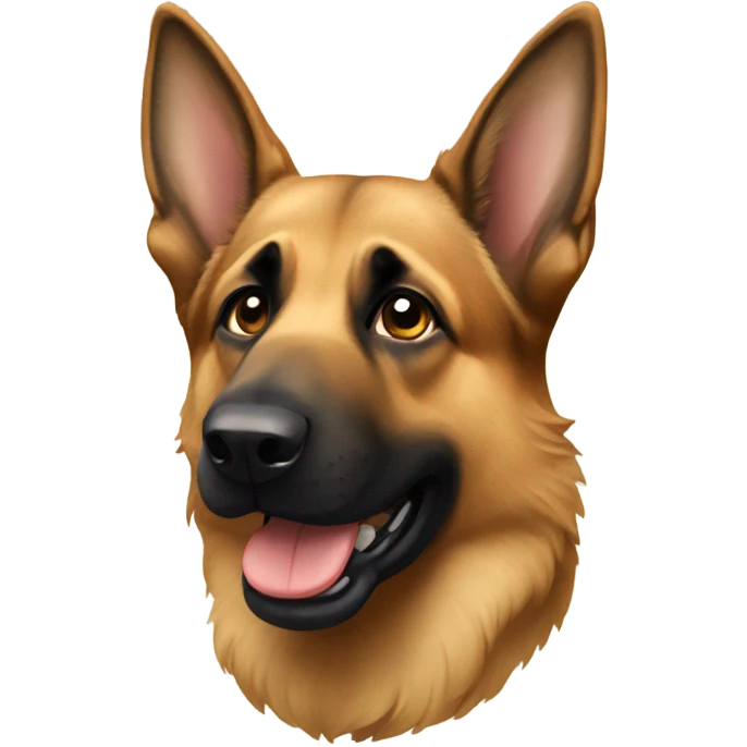 german shepherd  emoji