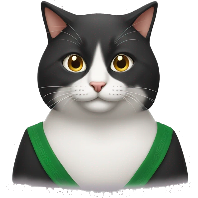 Saudi cat emoji