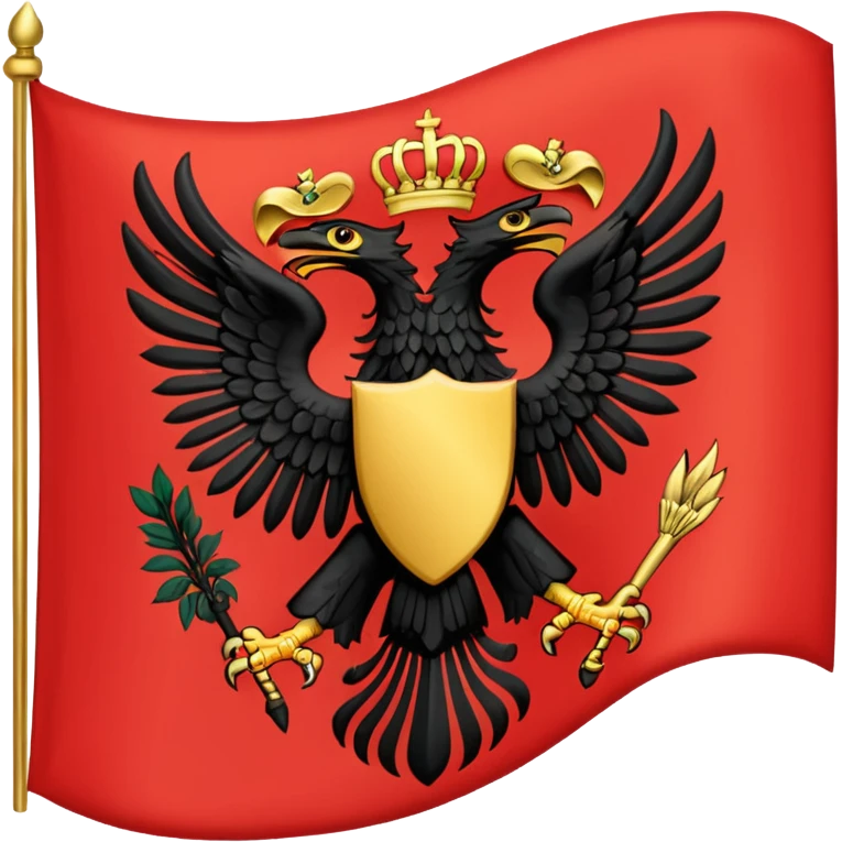 Flag emoji of dardania flag emoji