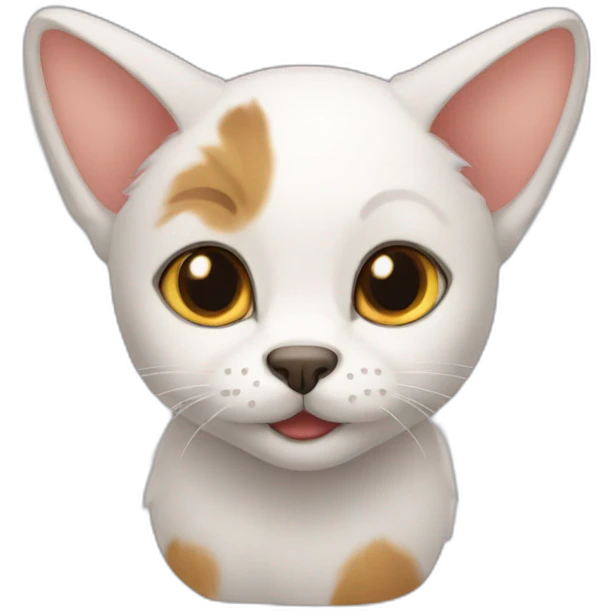 Cat pup emoji