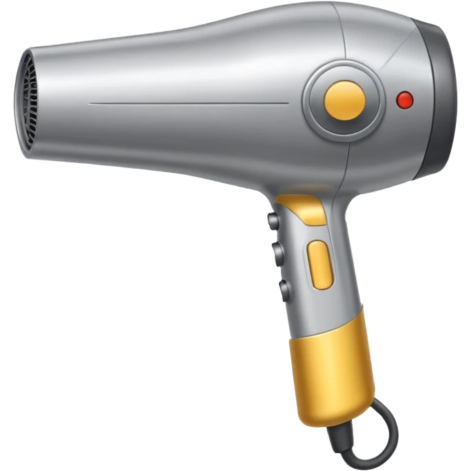 Secador de cabelo emoji