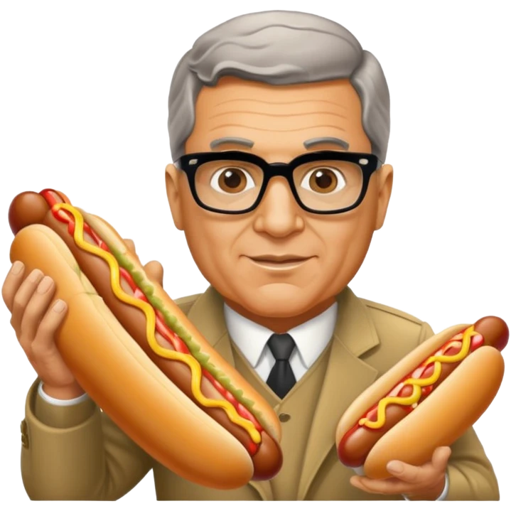 Vince Lombardi, trophy hot dog emoji