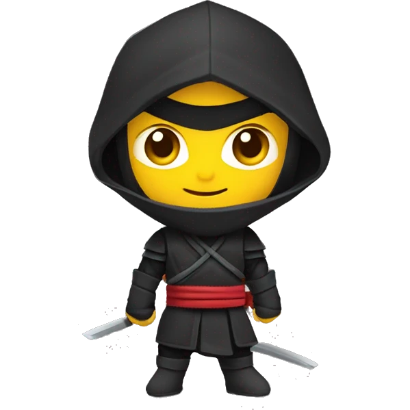 ninja alegre palabra VOTTUN emoji