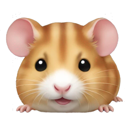 hamster with beef  emoji