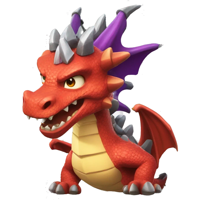 Clash Royale dragon emoji