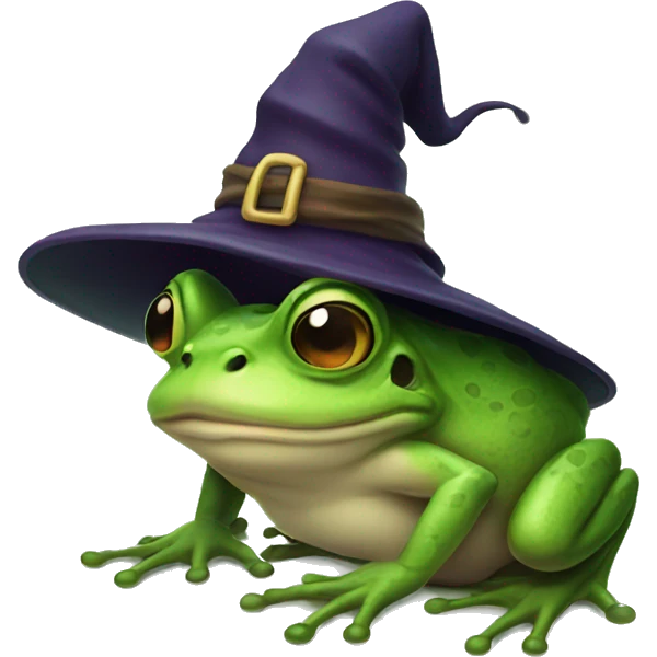 witch frog emoji