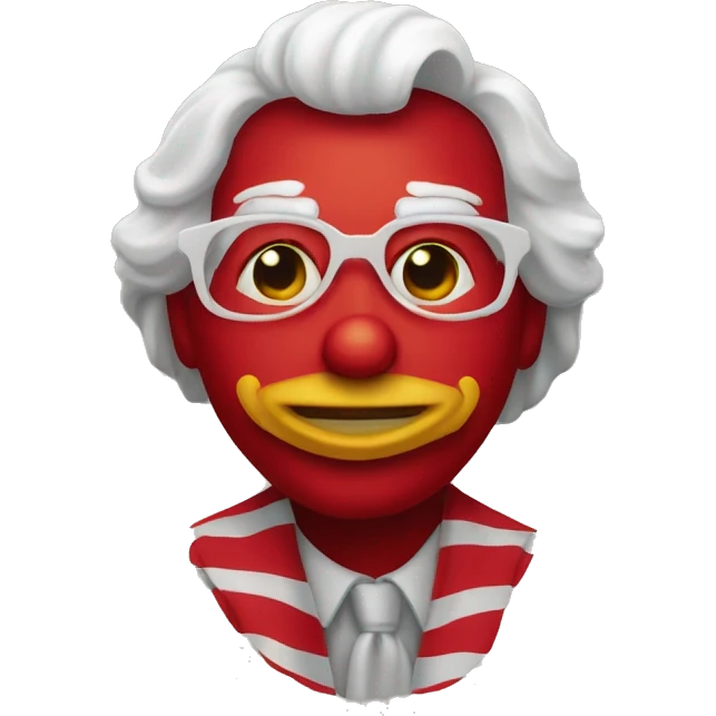 Ronald McDonald’s emoji