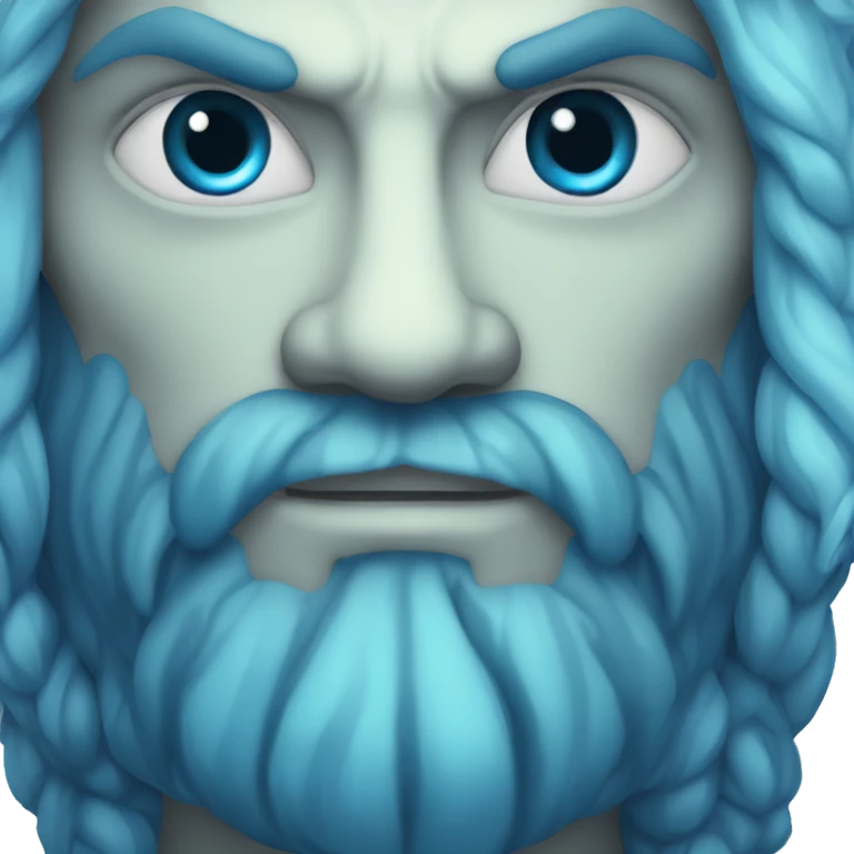 Spectral giant firbolg blue emoji