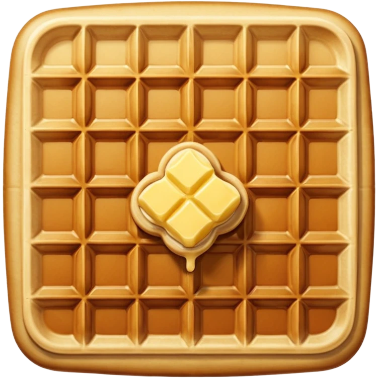 Waffle emoji
