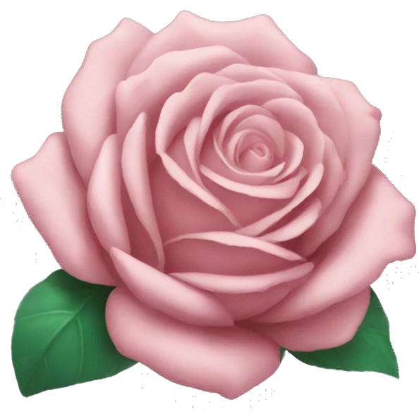 anime smiling rose emoji