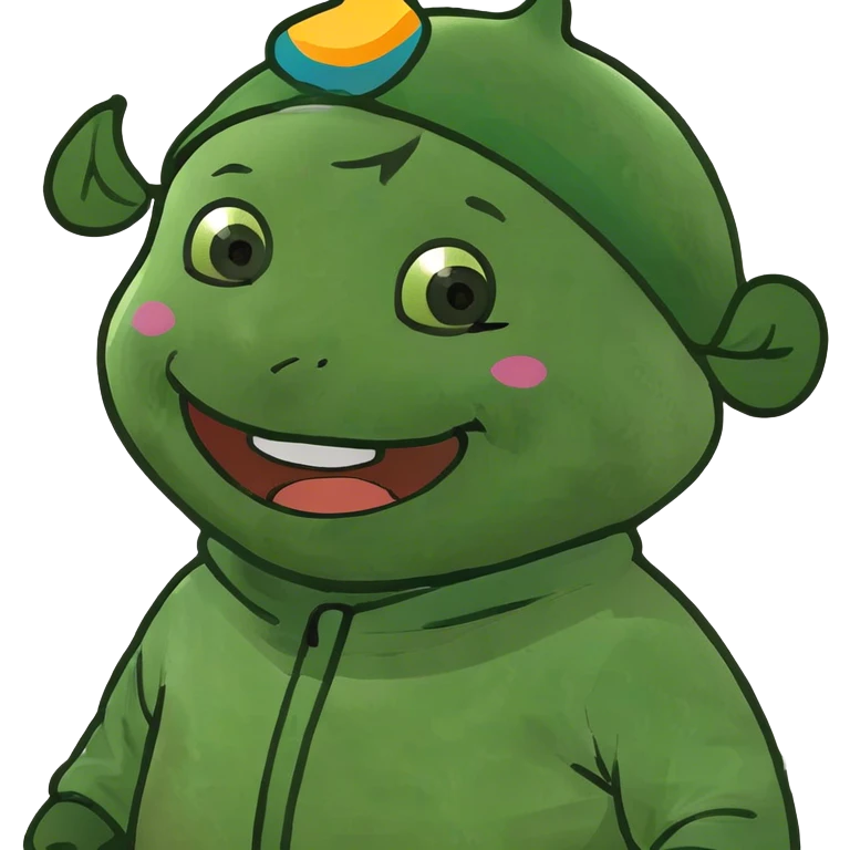 Baby laughing emoji