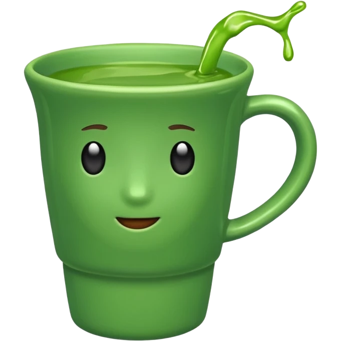 green cup emoji