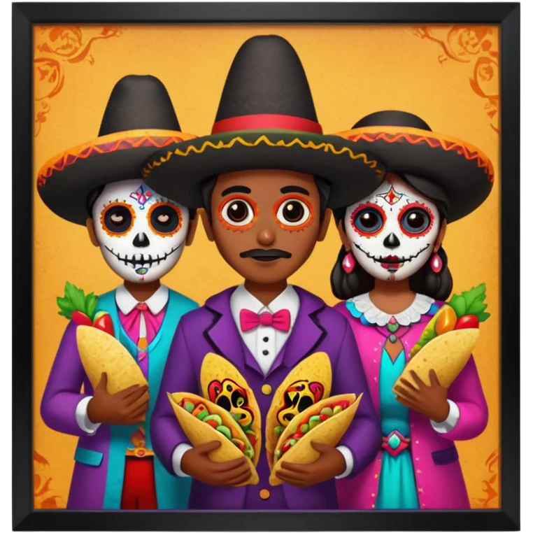 Day o the death, missing people, hereditary movie, museum,tacos,culture,museum in mexico, clothes o missing people, witches, witchcraft emoji