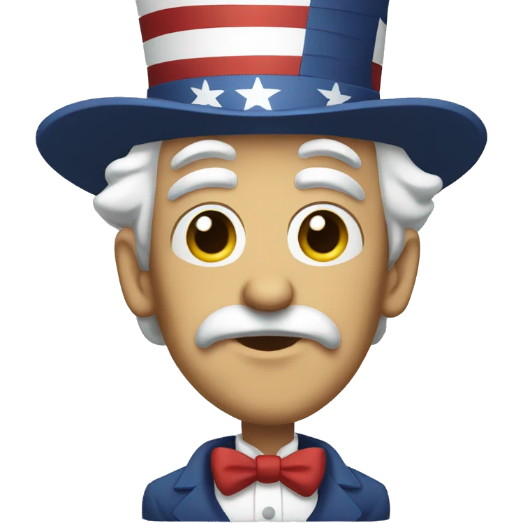 uncle sam disapproves emoji