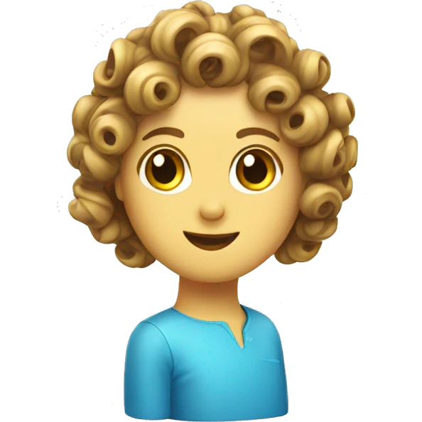 one plastic curler emoji