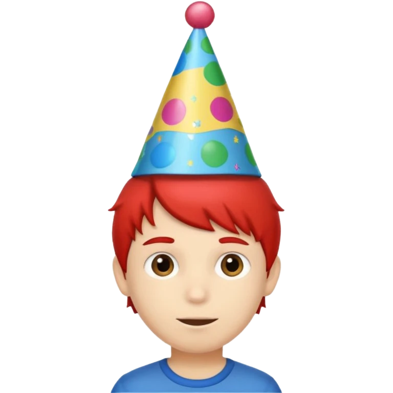 party hatted boy emoji