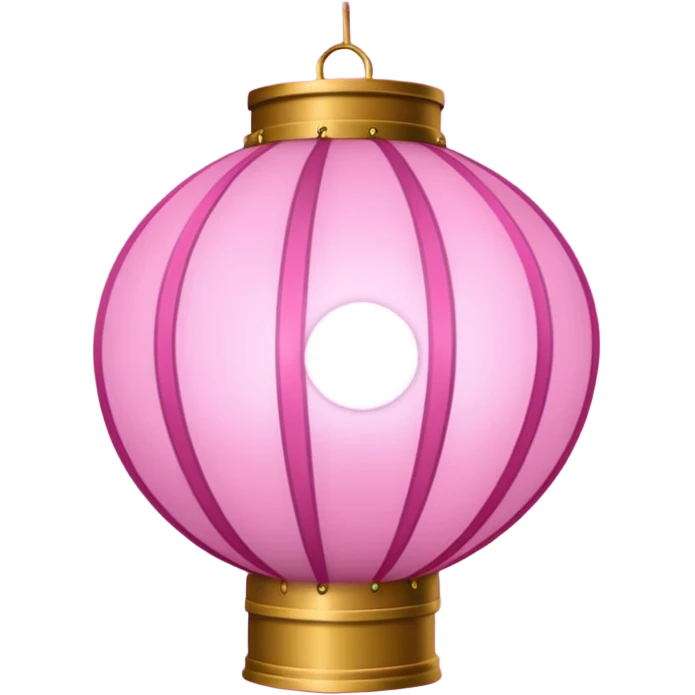 pink chinese lantern emoji