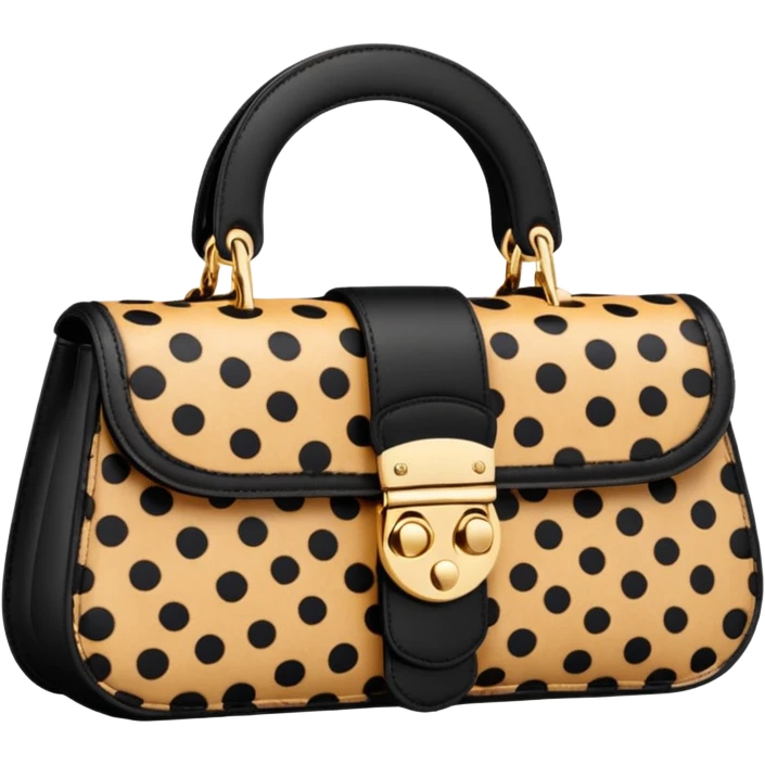 cheetah printed dior baguette bag  emoji
