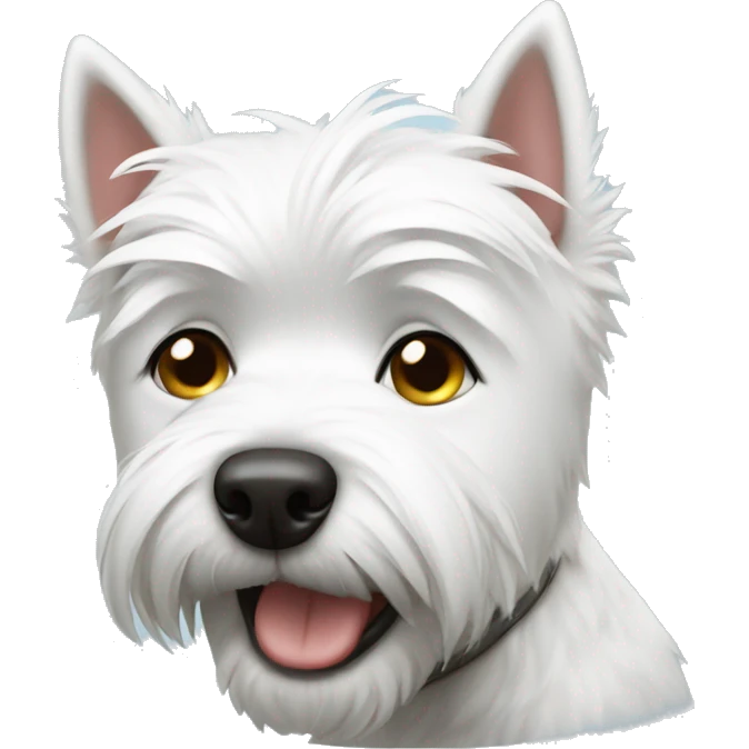 Crying Westie emoji