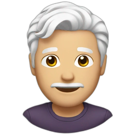 White hair emoji