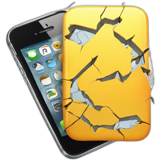 Broken iPhone emoji
