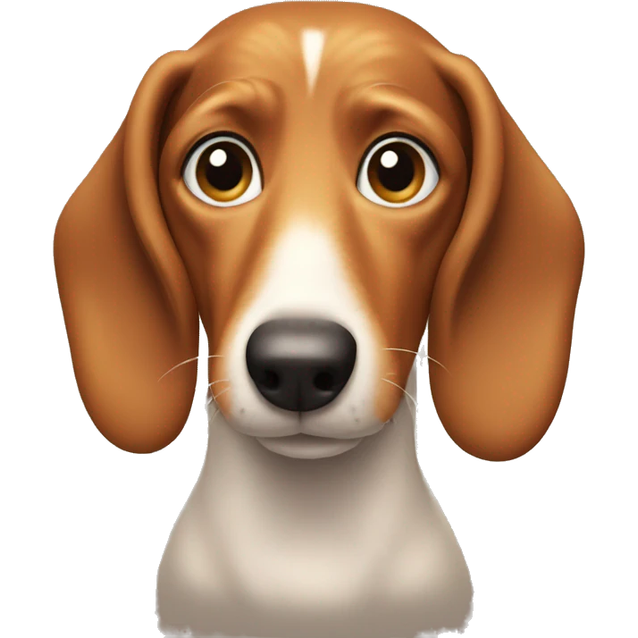 Wiener dog emoji