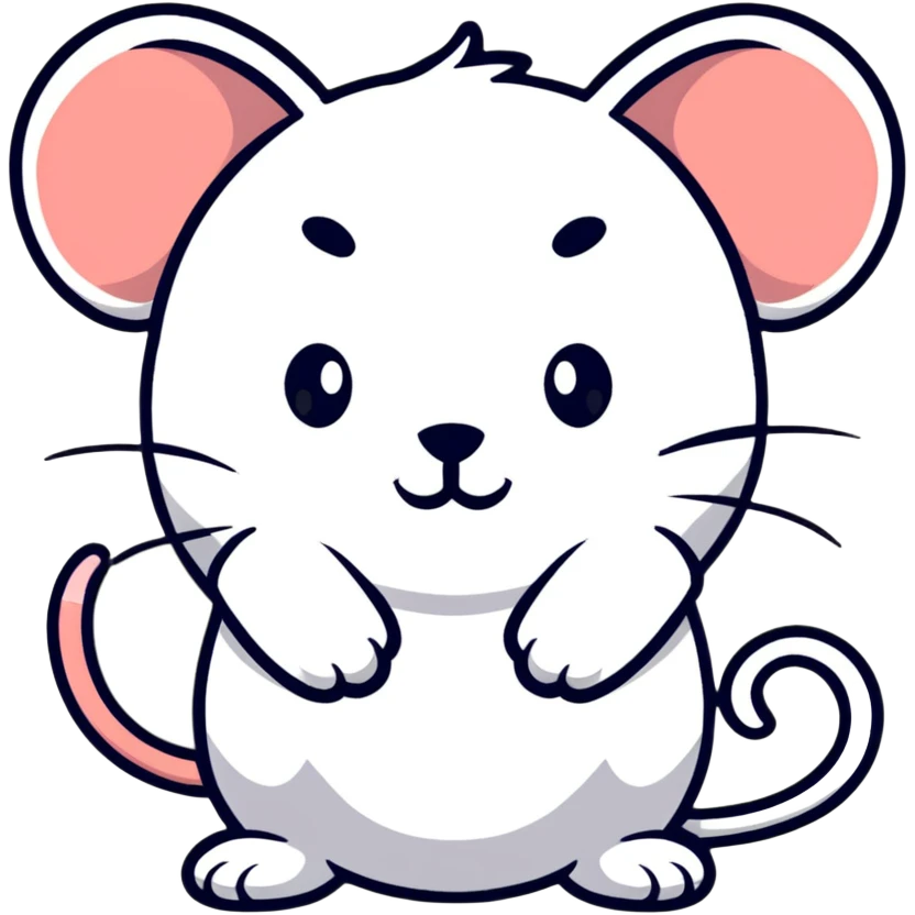 mouse with cat head emoji