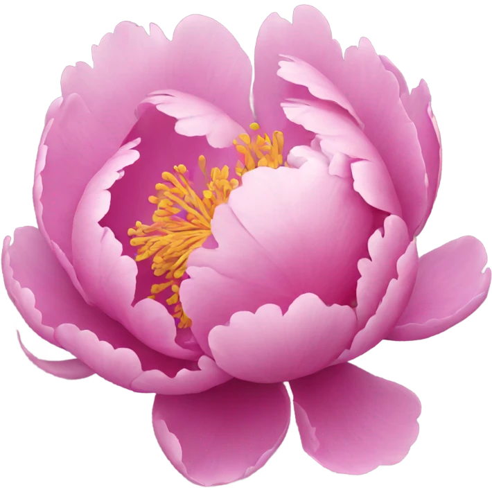 Peony emoji